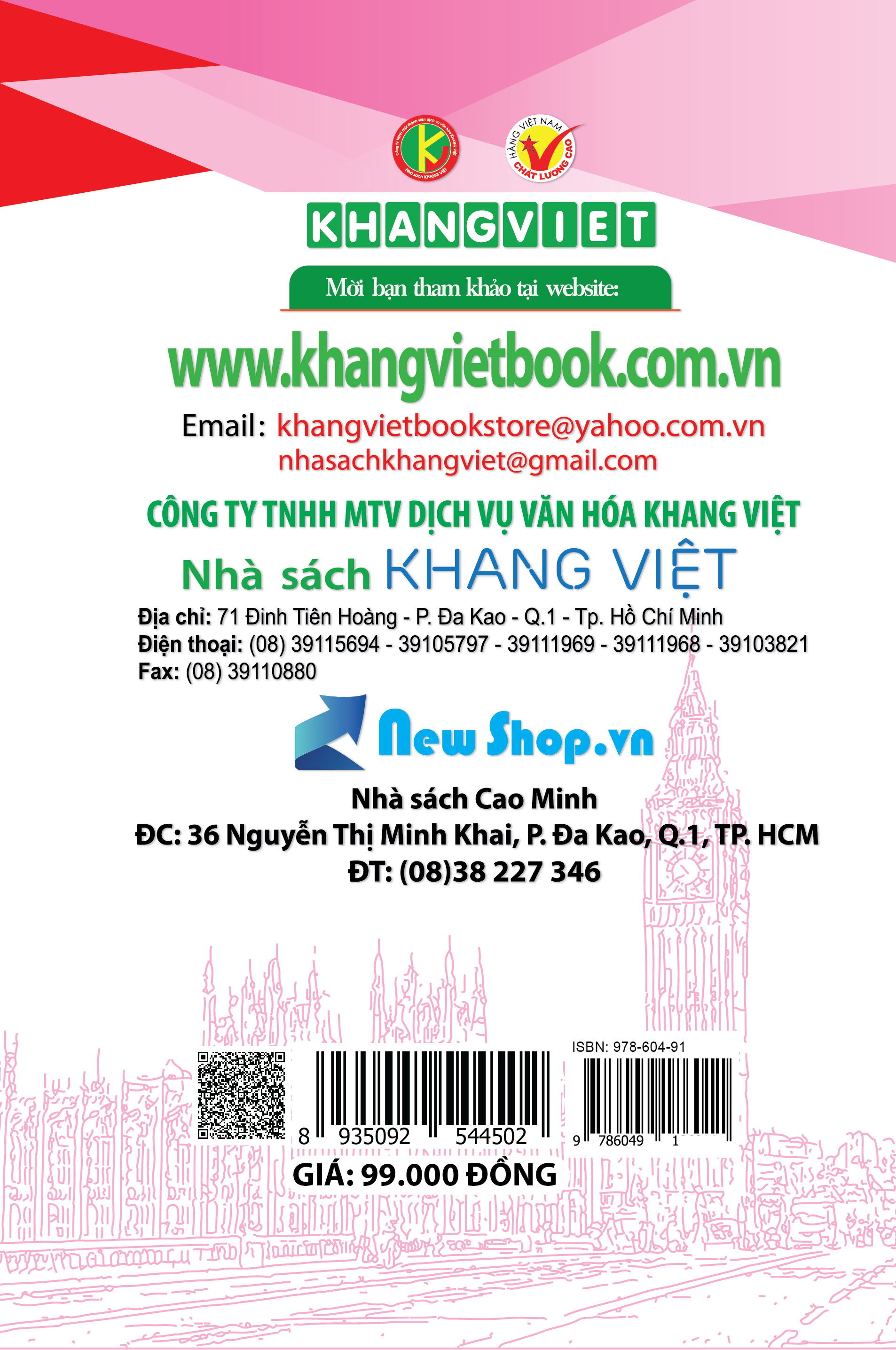 Bìa sau Chinh phục 30 Bộ Đề Thi Violympic Giải Toán Bằng Tiếng Anh Trên mạng Internet Lớp 3